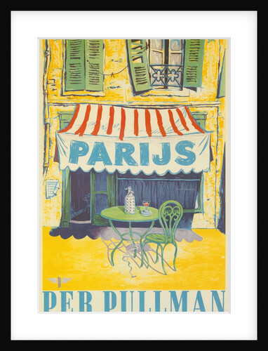 Parisian Outdoor Cafe, Per Pullman by Anonymous