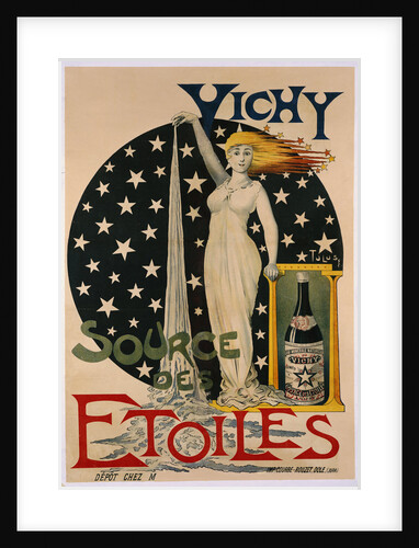 Vichy, Source des Etoiles poster by Anonymous