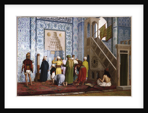 The Blue Mosque by Jean-Leon Gerome