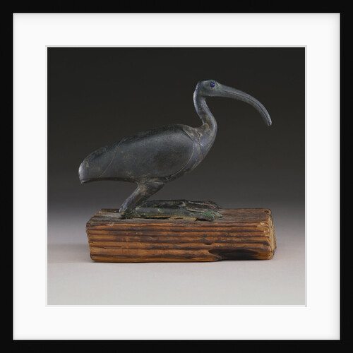 An Egyptian figure of an Ibis by Anonymous