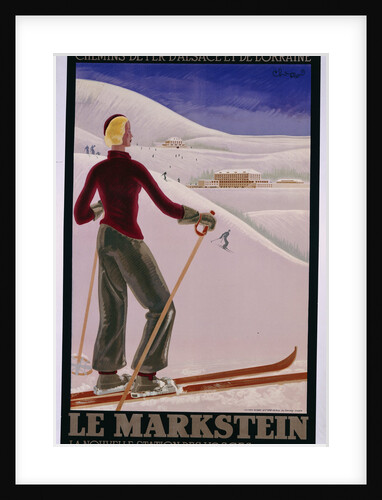 Le Markstein poster by Anonymous