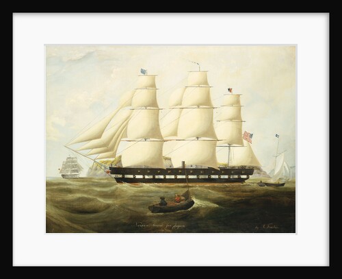 The Niagara bound for Japan by C Fischer