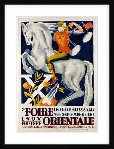Xe Foire Orientale poster by Anonymous