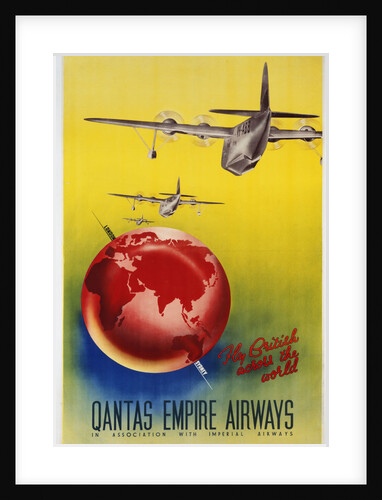 Qantas Empire Airways poster by Anonymous