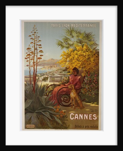 Cannes poster by Frederic Hugo d'Alesi