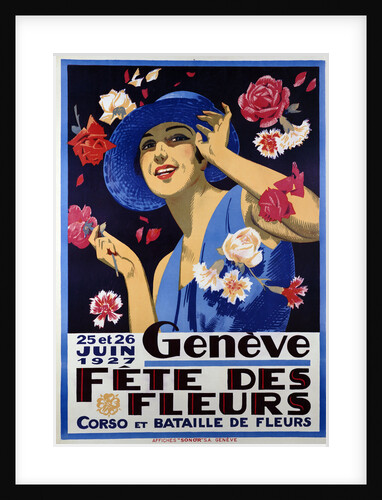 Geneve, Fete des Fleurs poster by Anonymous