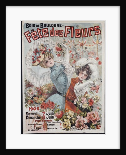 Fete des Fleurs poster by Louis Galice