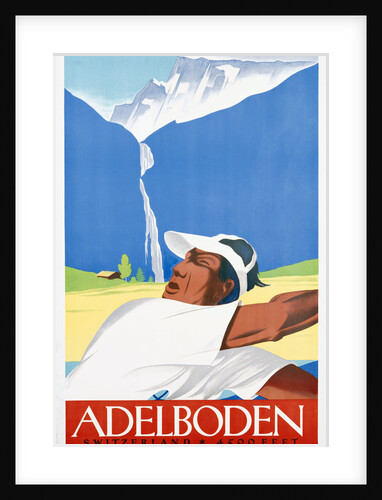 Adelboden poster by Anonymous