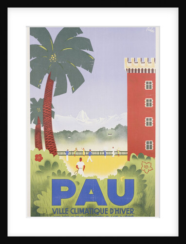 Pau poster by Riblo