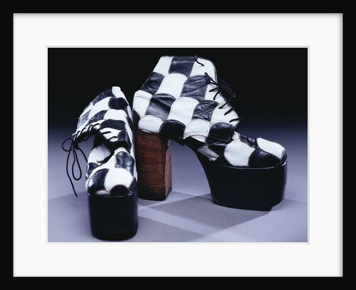 A pair of stage boots worn by Gene Simmons of the band 'Kiss' by Anonymous