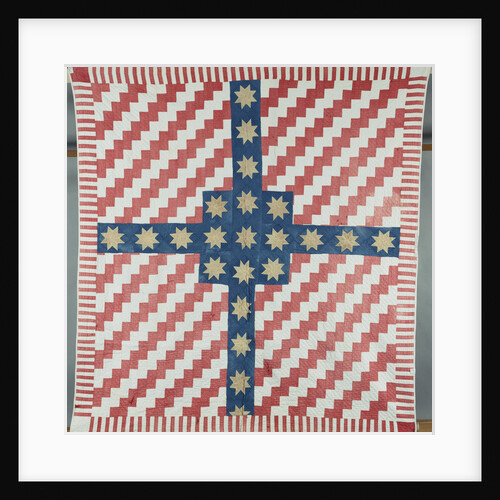 American Civil War coverlet by Anonymous