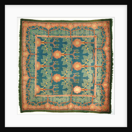 'The Rose', a Donegal carpet designed by Charles Francis Annesley Voysey