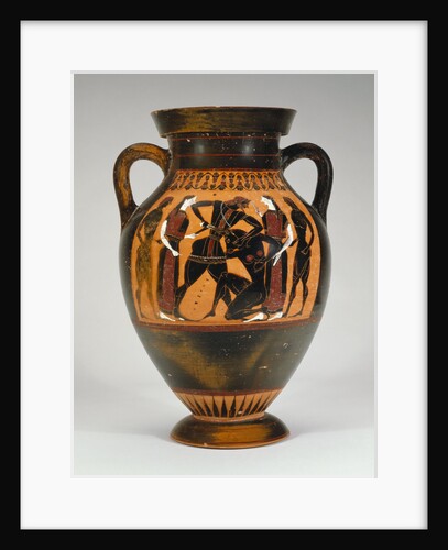 An Attic black-figure amphora by Anonymous