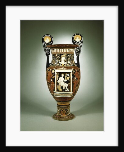 An Apulian red-figure volute krater by Anonymous