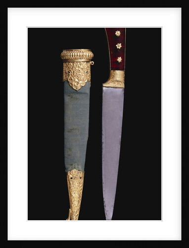 An Indian dagger (kard) by Anonymous