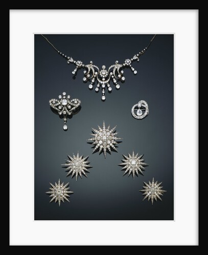 Victorian and Russian diamond jewelry by Anonymous