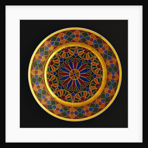 Nicholas I Imperial porcelain dinner-plate by Anonymous