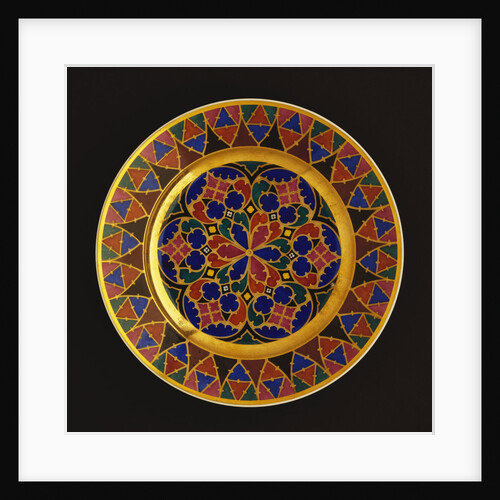 Nicholas I Imperial porcelain dinner-plate by Anonymous
