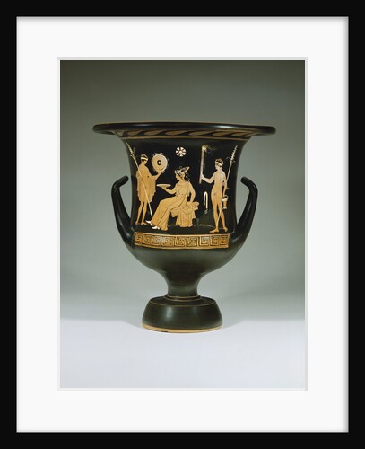 An Apulian red figure calyx krater with a scene from Euripides' play Iphigenia In Tauris by Anonymous