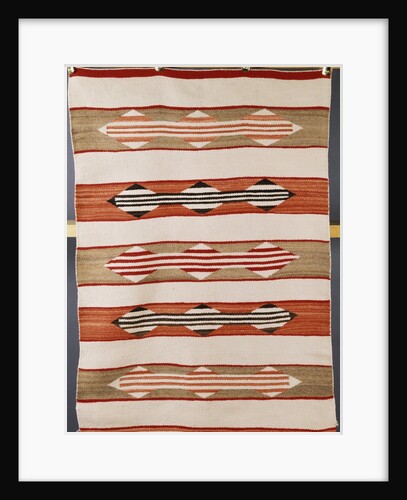 A Navajo transitional blanket by Anonymous