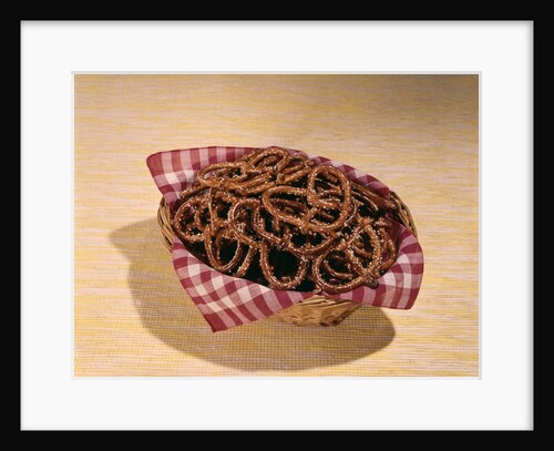 1960s Pretzels Snacks Bowl by Anonymous