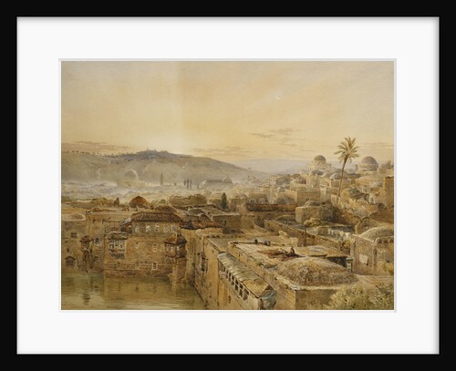 Jerusalem from Mount Zion by Nathaniel Everett Green