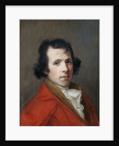Portrait of Antonio Canova, Bust Length, Wearing a Coat by Hugh Douglas Hamilton