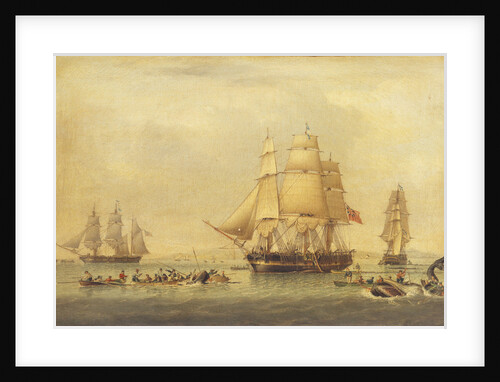 Whalers of the South Seas Fishery by John Ward of Hull