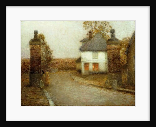 The Pillars, Gerberoy by Henri Le Sidaner