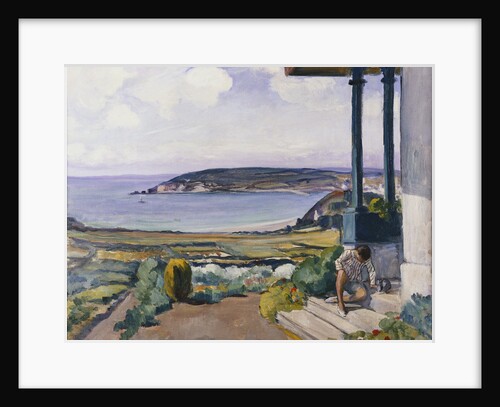 The Garden on the Morgat Bay by Henri Lebasque