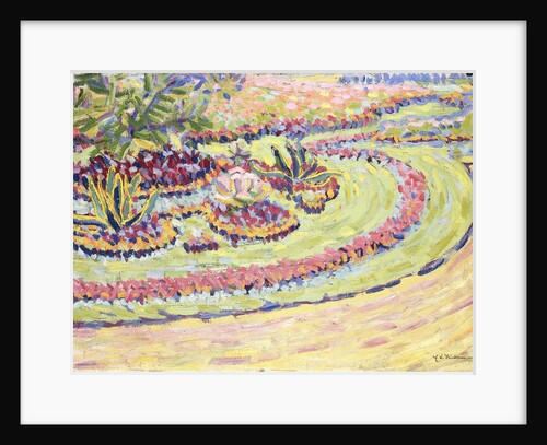 Flowerbed by Ernst Ludwig Kirchner
