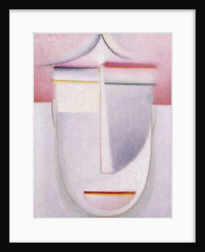 Abstract Head: Composition No 2 'Winter' by Alexej Von Jawlensky