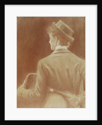 A Tennis Player; Study for 'Memories' by Fernand Khnopff