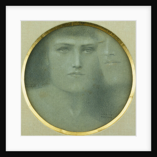 Caresses by Fernand Khnopff