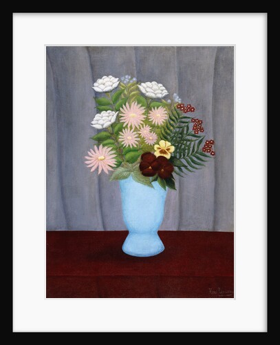 Garden Flowers by Henri 'Le Douanier' Rousseau