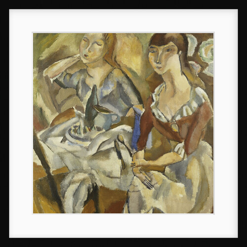 Young Women at a Table by Jules Pascin