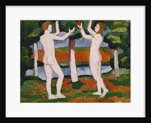 Adam and Eve by August Macke