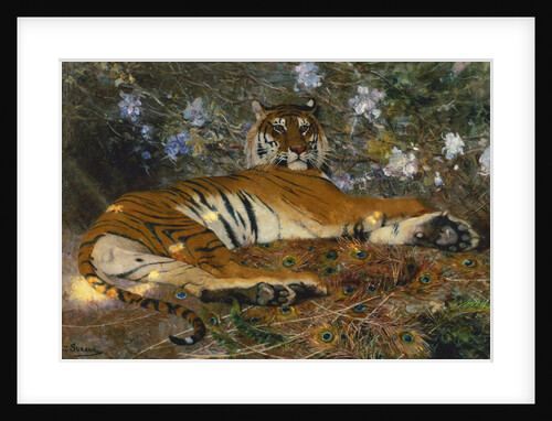 Tiger from Annam by Gustave Surand