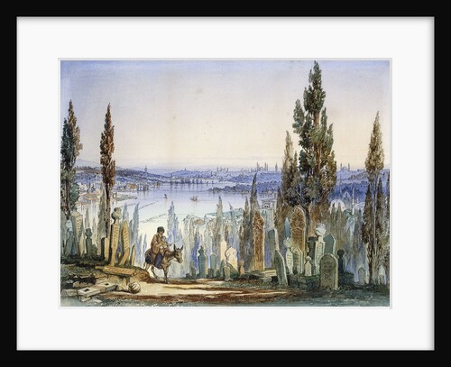 Constantinople from Eyub by Amadeo Preziosi