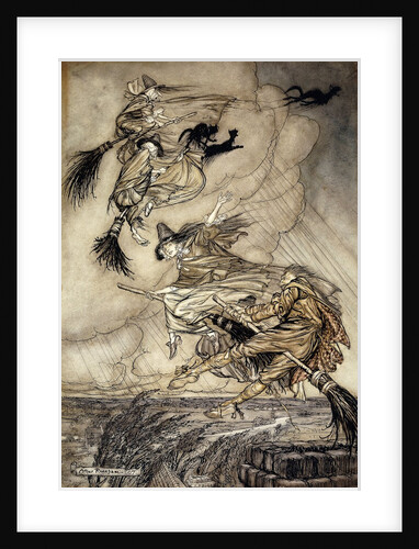 The Ingoldsby Legends: Frontispiece by Arthur Rackham