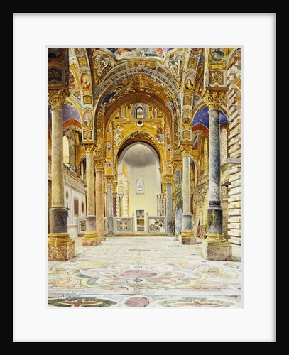 La Martorana, Palermo by Josef Theodor Hansen
