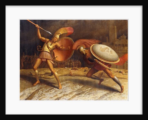 Achillies and Hercules by Sascha Schneider