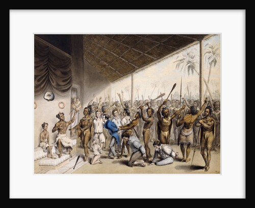 A Native Chief Ordering Europeans to be Put to Death by Anonymous