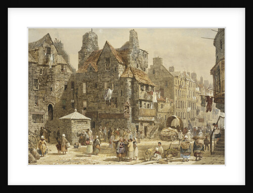 John Knox's House, Edinburgh by Louise Rayner