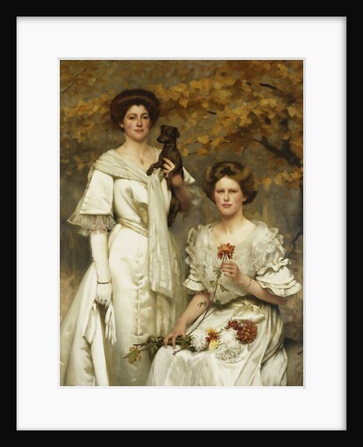 Hilda and Margaret, Daughters of Professor Sir Edward Poulton, F.R.S by Thomas Cooper Gotch