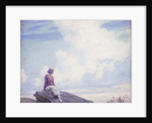 The Pink Cloud by Charles Courtney Curran