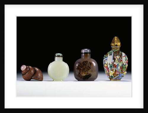 A collection of Chinese snuff bottles by Anonymous