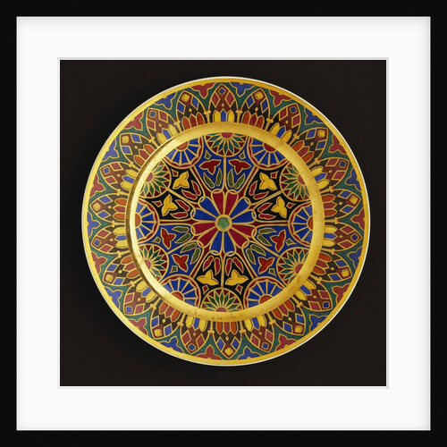 Nicholas I Imperial porcelain dinner-plate by Anonymous