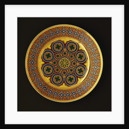 Nicholas I Imperial porcelain dinner-plate by Anonymous