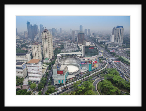 Jakarta cityscape in Indonesia by Anonymous